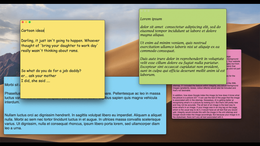 Stickies for mac download free